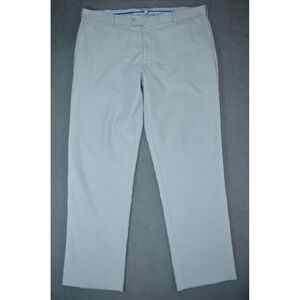 Peter Millar Pants Mens 38x30 Durham High-Drape Performance Grey MS20EB78FB